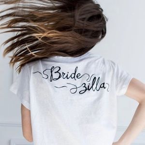 Chosen bridal bridezilla tee